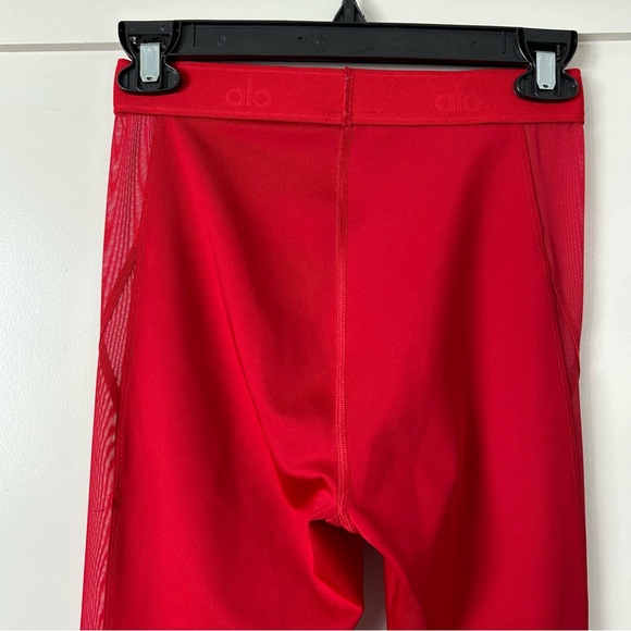 Alo Yoga Airlift High-Waist Ballet Dream Legging Red - Picture 9 of 12